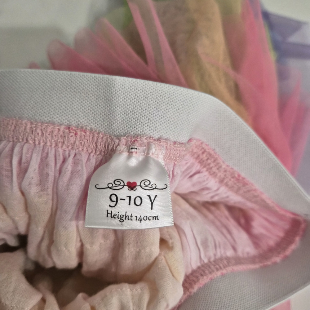 Rainbow Tutu Skirt, Girls size 9-10, EUC - Picture 6 of 8